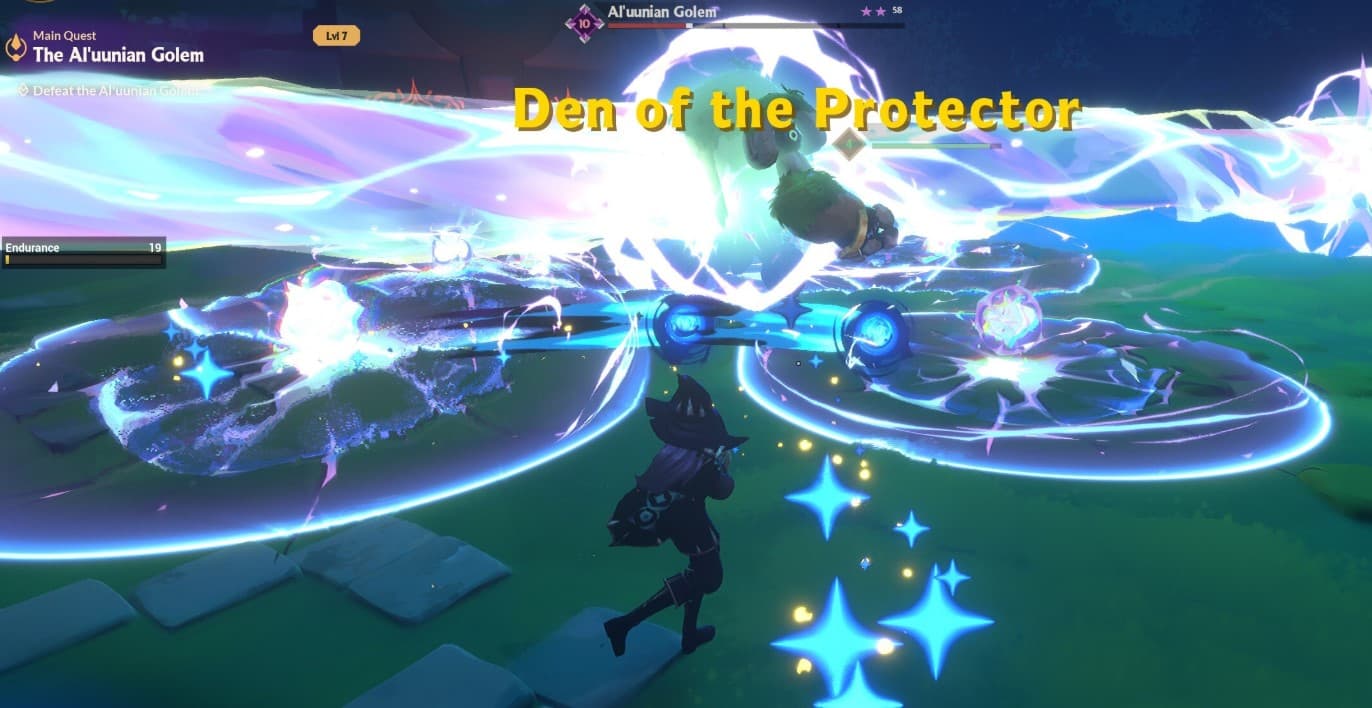 Aloonian Golem in-game screenshot