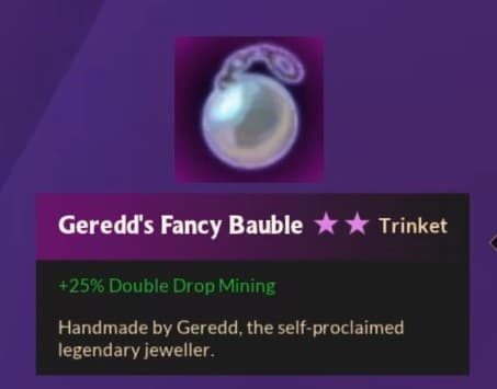 Geredd's Fancy Bauble Trinket in Witchspire